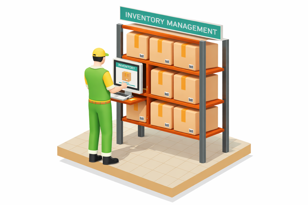 RFIDによりスタッフが顧客対応に集中している様子