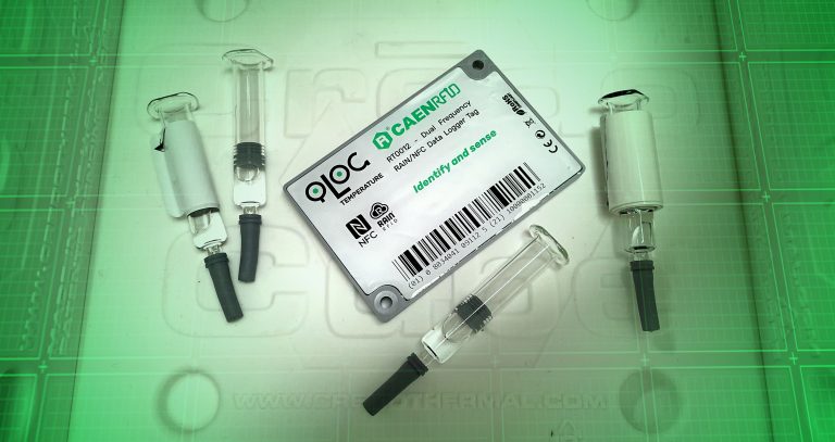 RFID温度ロガータグでコールドチェーンを管理