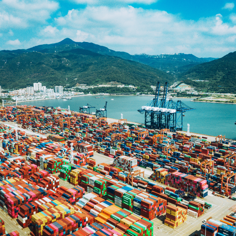 コンテナ管理イメージ - RFID導入事例の実装例