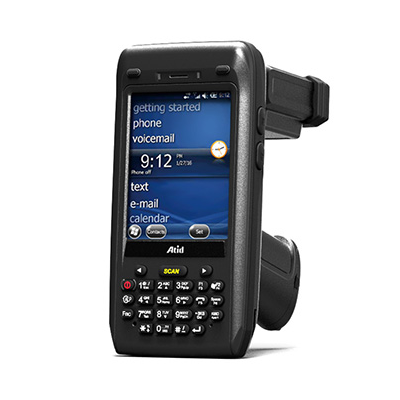 AT880 ピストルグリップ装着時の正面図