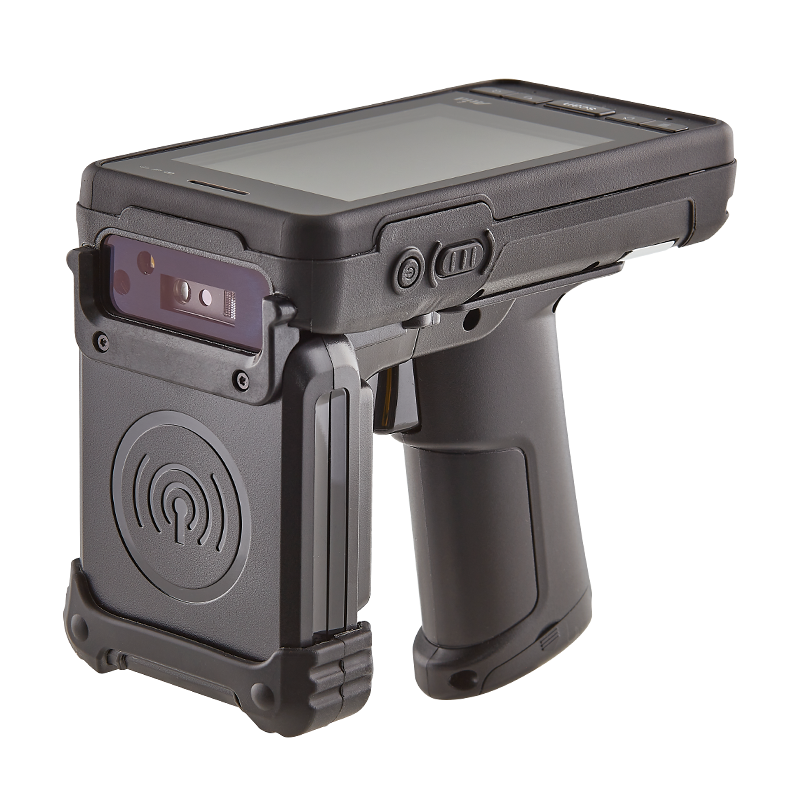 コンパクトRFID/バーコードBluetoothリーダー AT911 Plus 外観・正面図