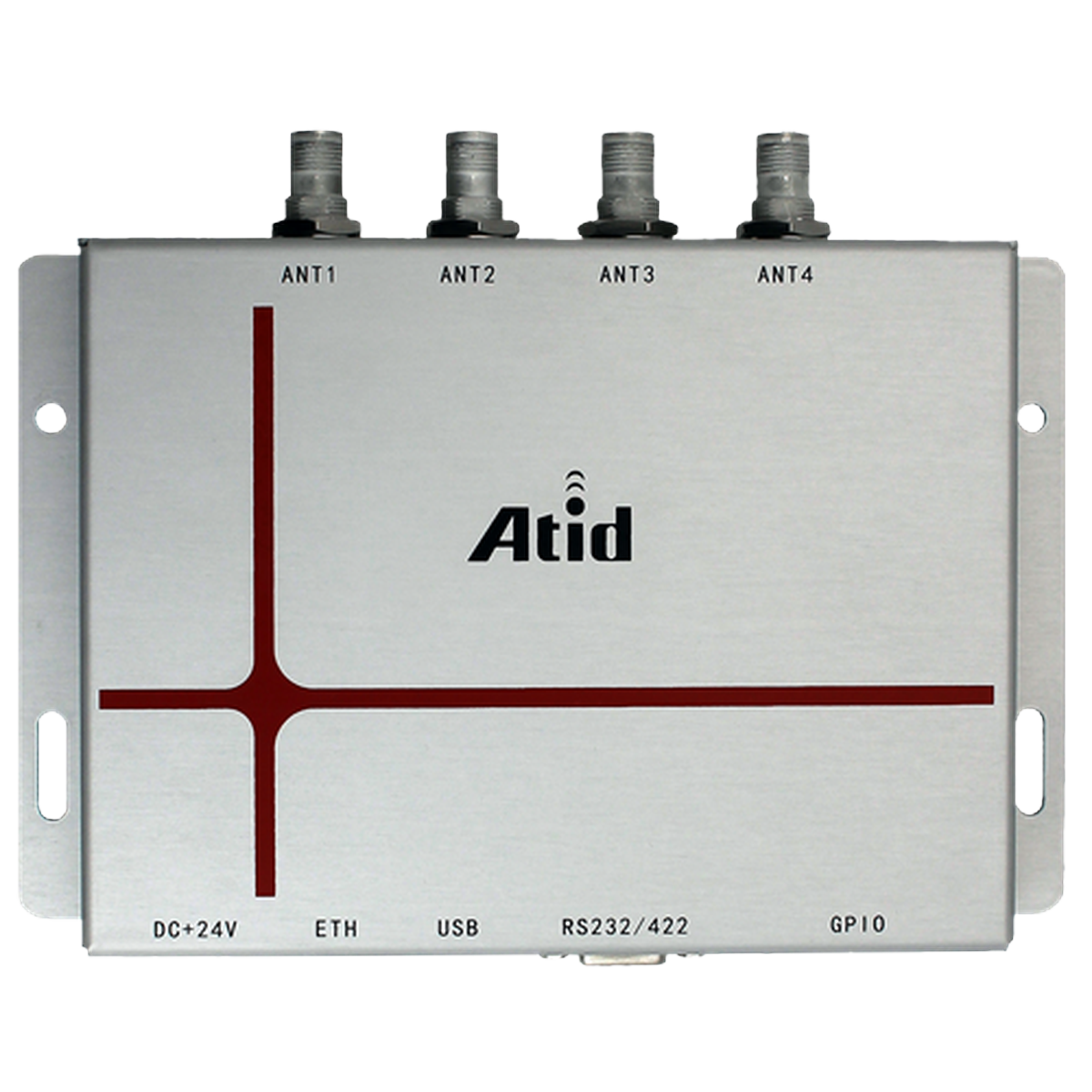 ATID ATF862 4ポート固定型RAIN RFIDリーダー 本体上面