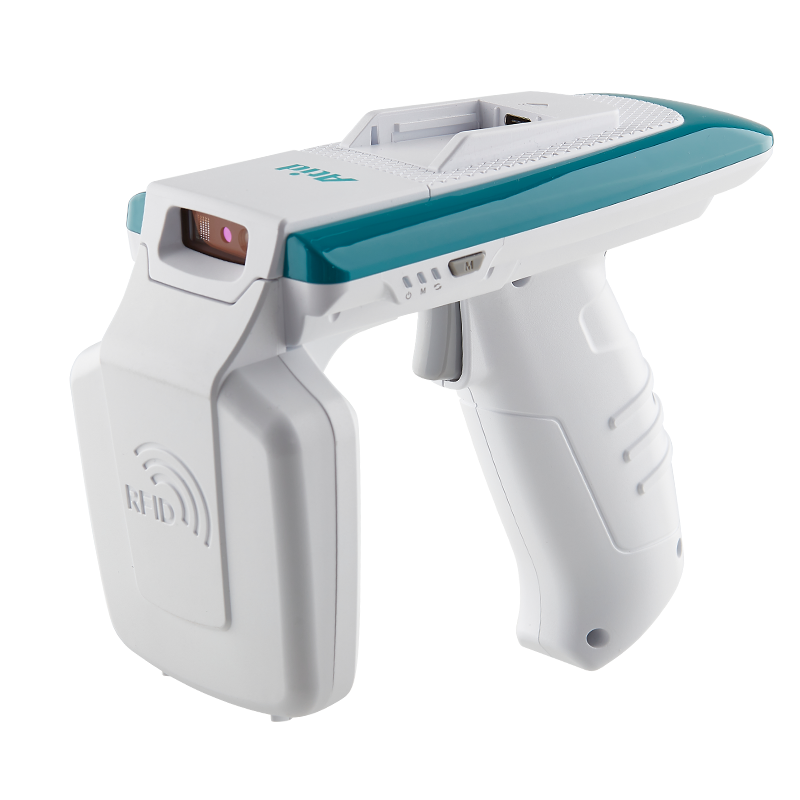 RFID Sled / バーコード Bluetoothリーダー ATS100 外観・正面図