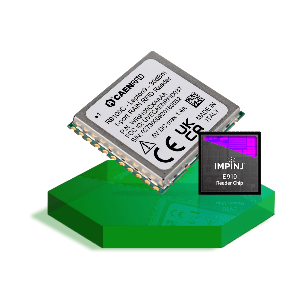 CAEN Lepton9 E910最上位RFIDモジュール・長距離高速処理・プロフェッショナル用途