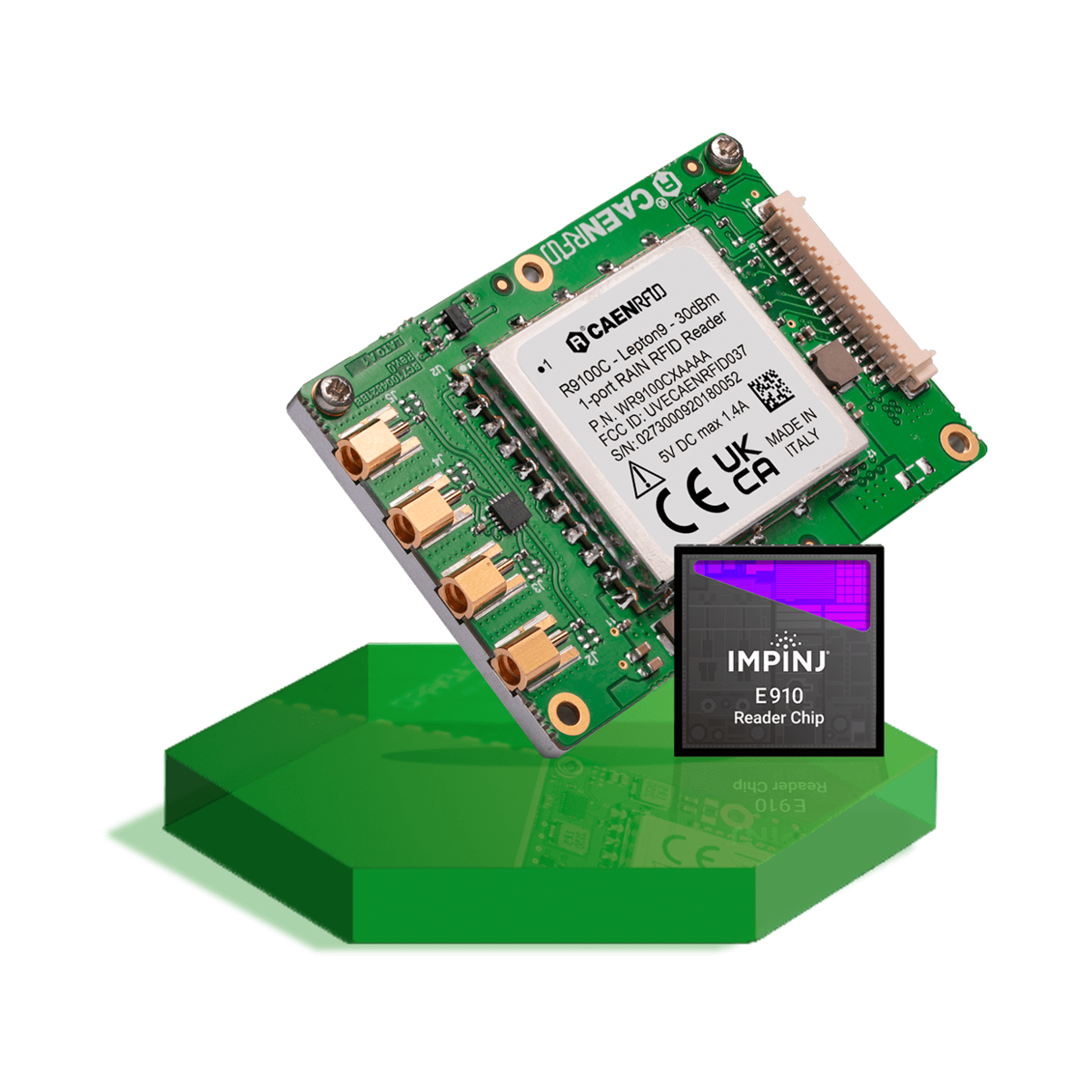 CAEN Lepton9 E910 4ポートRFIDモジュール・最上位性能・大規模物流センター