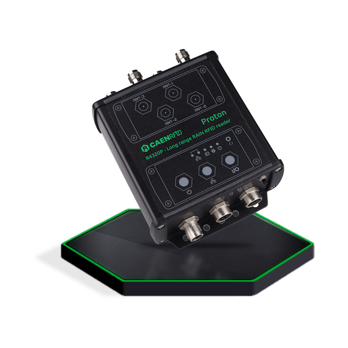 CAEN Proton R4320P高性能固定型RFIDリーダー・長距離読取・構内無線局対応・産業用途海外仕様