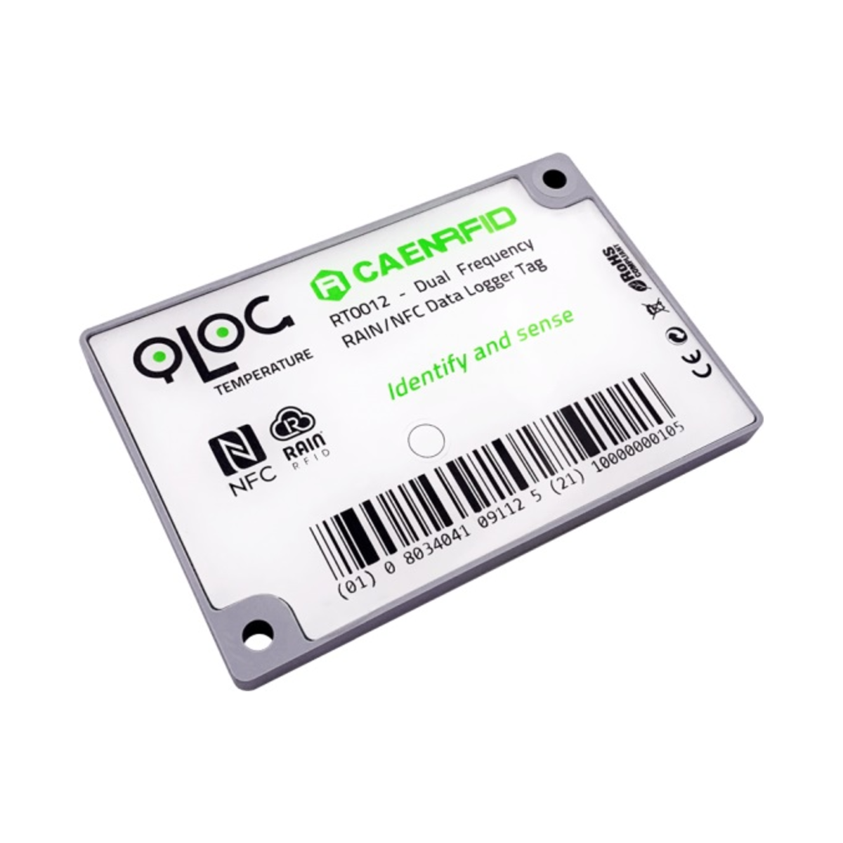 CAEN RT0012 UHF温湿度センサータグ・同時測定データロギング・環境モニタリングシステム