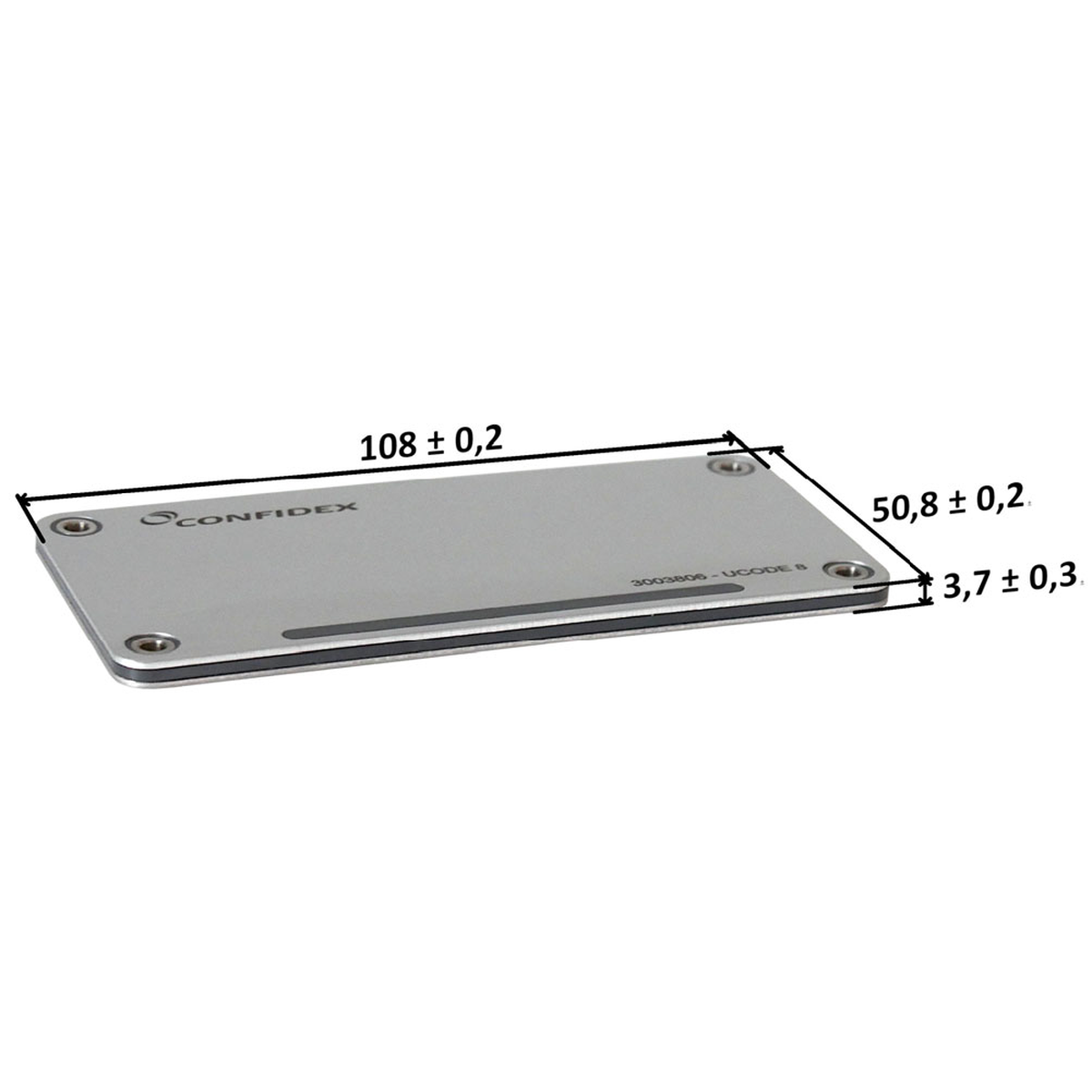 Ironside Plate サイズ図 - product overview