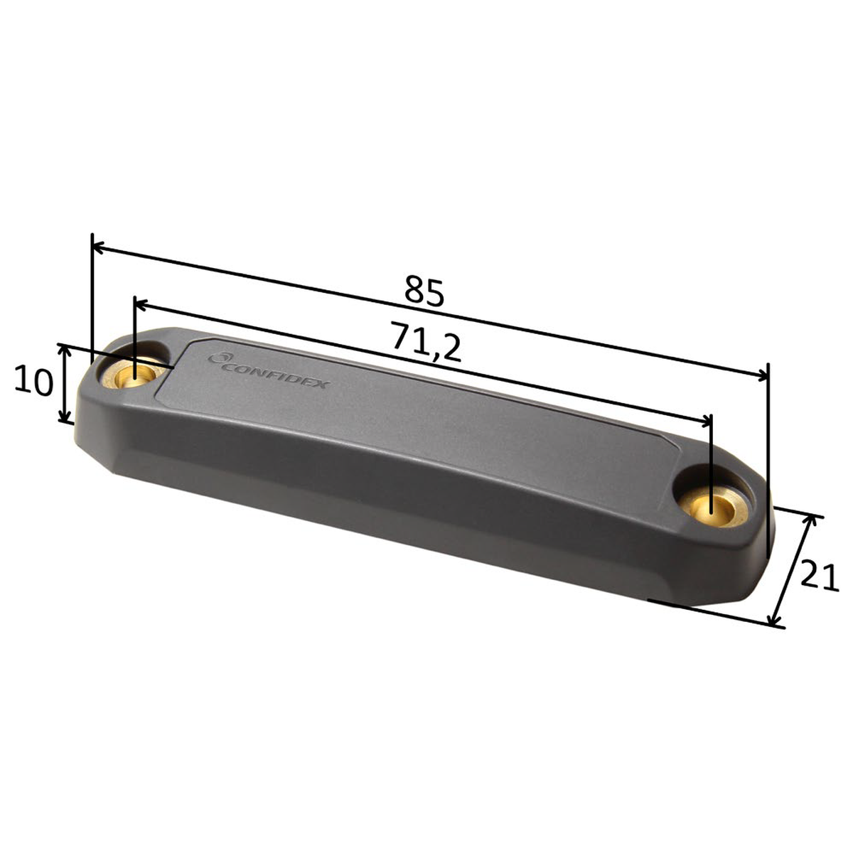 Ironside Slim サイズ図 - product overview