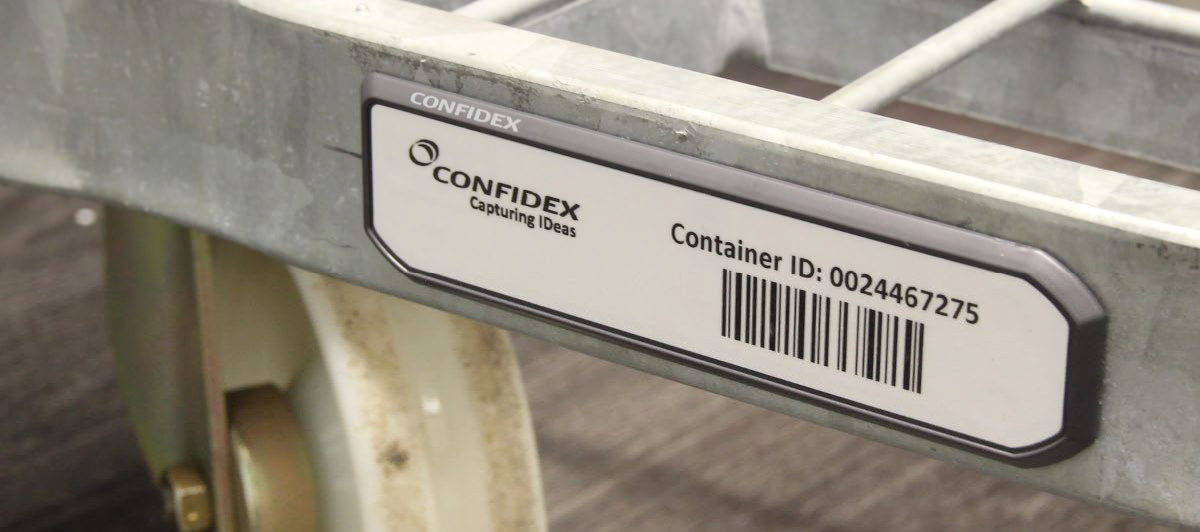 Steelwave Classic RFIDタグ - 薄型のオールサーフェスタグで、通い箱のトラッキングに最適