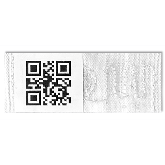 Datamars FT403-PA-QR-MX RFIDリネンタグ - QRコード付き超高温対応タグ