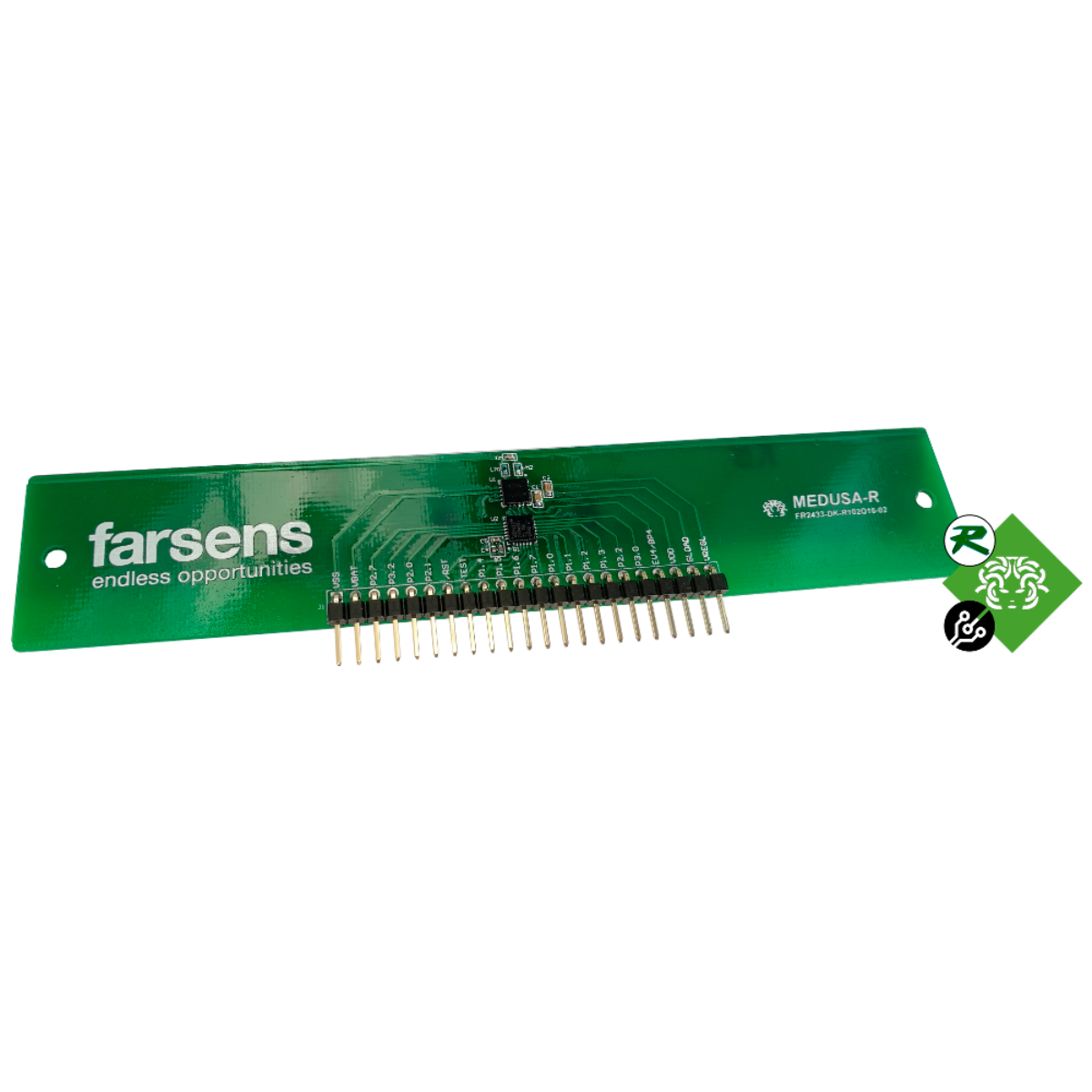 EVAL01-Medusa-RM UHF帯RFIDバッテリーレス開発プラットフォーム（Rocky100、MSP430FR2433、EPC C1G2）