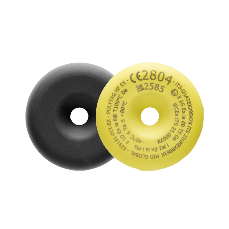 HID Poly Tag 高耐衝撃ディスク型LF/HF RFIDタグ