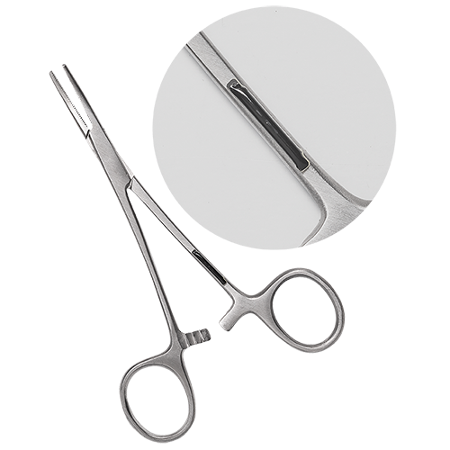 HID Sentry Instrument 手術器具への取付例