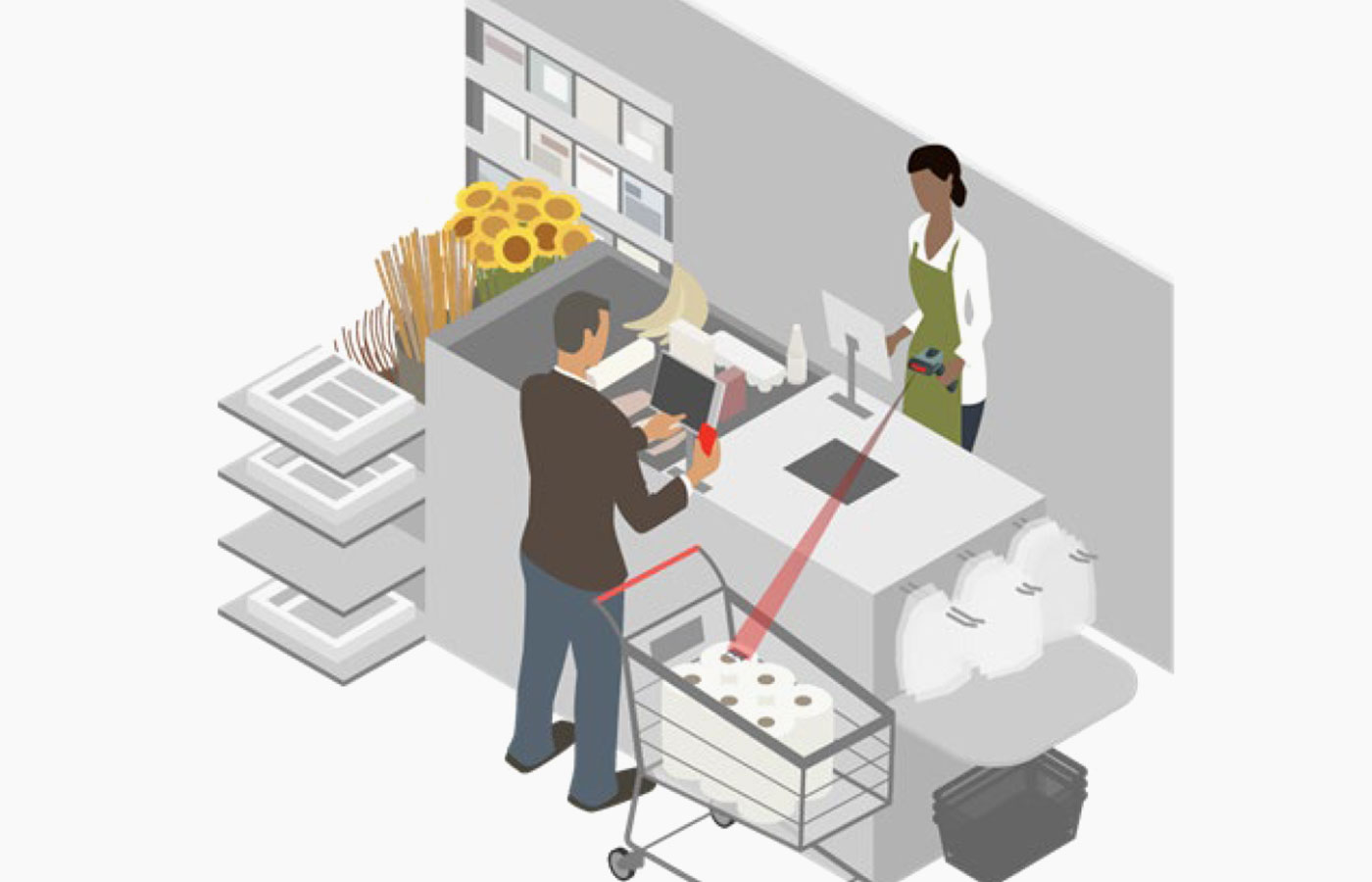 Voyager 1470g 液晶バーコード読み取り