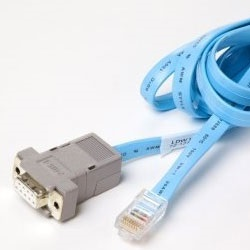 コンソールケーブル DB9-RJ45 コネクタ