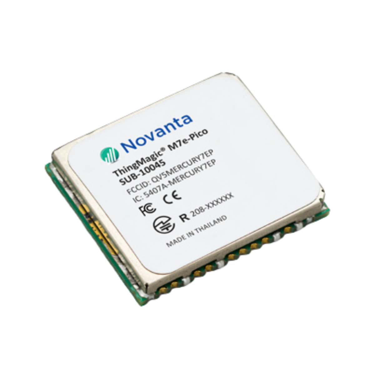 M7E-PICO モジュール全体図・最小形状UHF RFIDモジュール