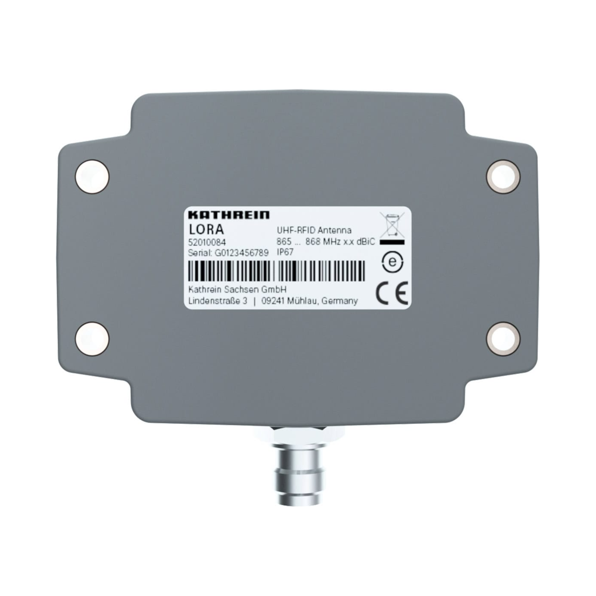 KATHREIN U-LoRa 背面図 - product overview