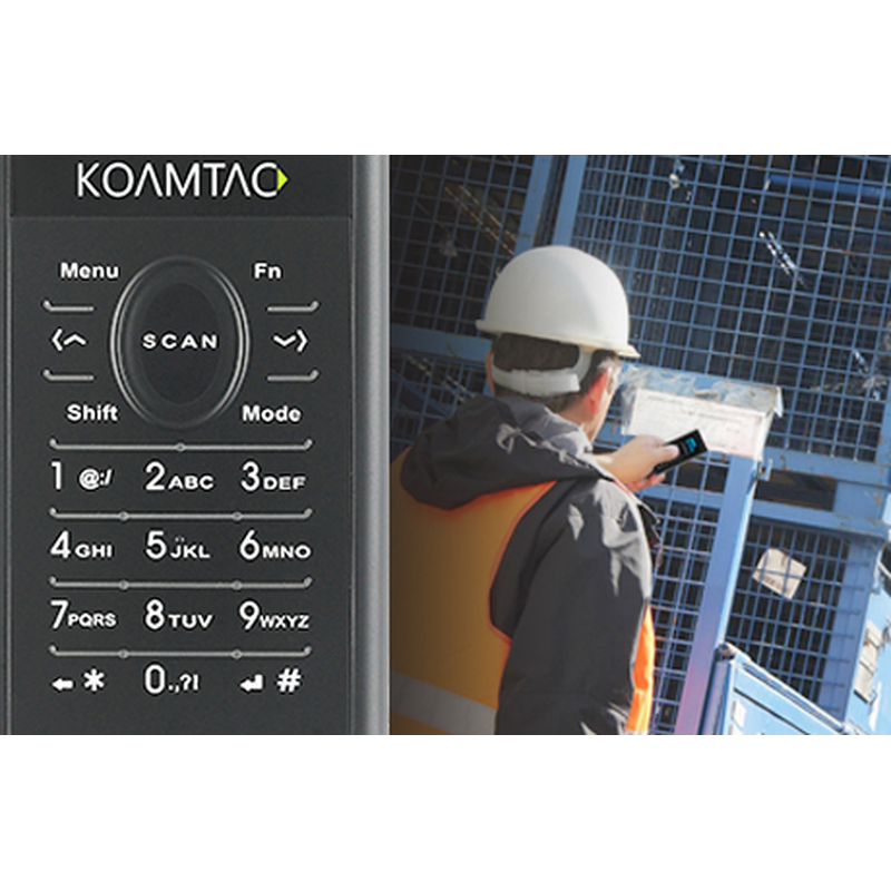 KDC380 19キーテンキーと現場使用シーン