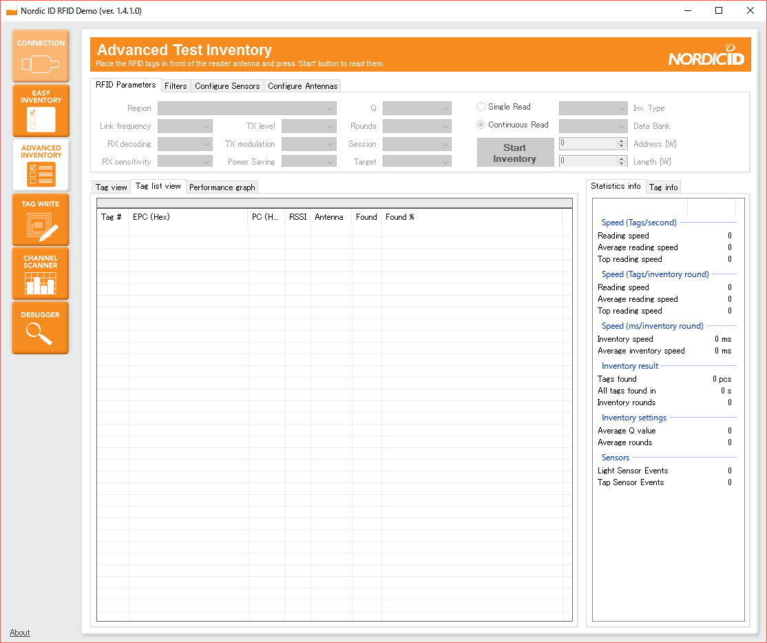 PC用デモソフトウェア - product overview