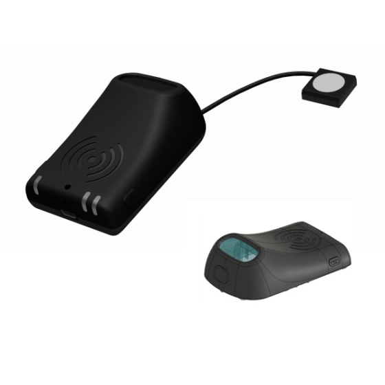 Nordic ID EXA31 ウェアラブル 外観・正面図