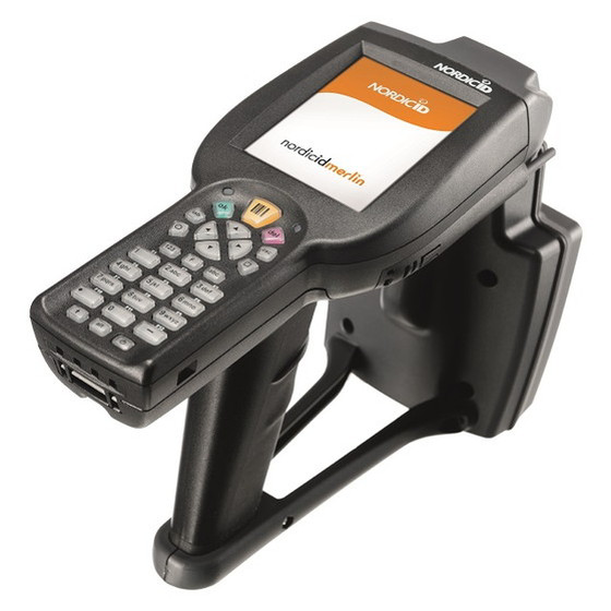 MerlinCD UHF帯RFIDハンディターミナル 外観・正面図