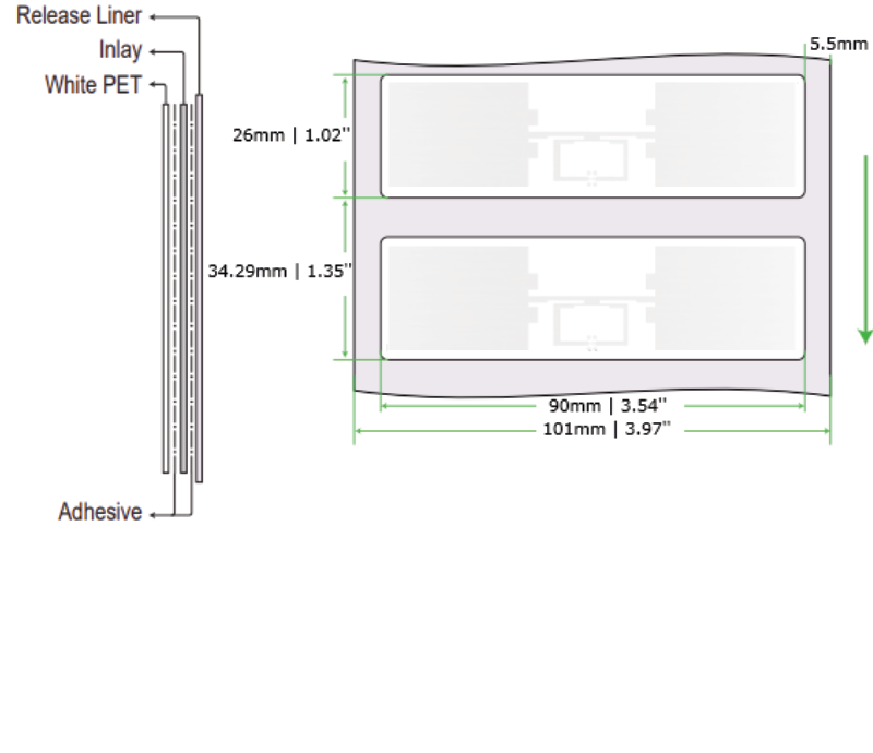 SIVA Dumbel 9026 寸法図 - product overview