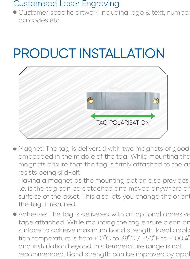 SIVA Rhino HT 11025 (with Magnets) 取付方法図