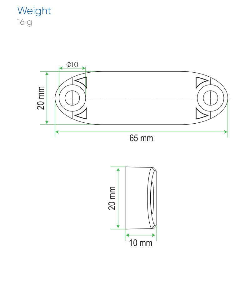 SIVA Rhino HT 6520 寸法図 - product overview