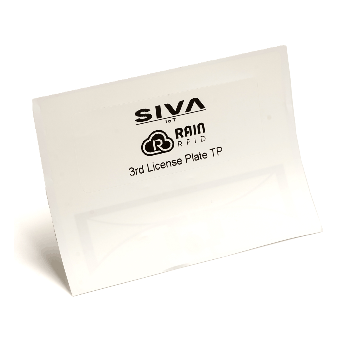 SIVA Voyager 3rd License Plate TP M4QT 第3ナンバープレート改ざん防止UHFラベル