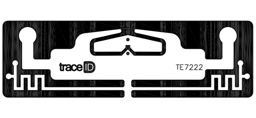 TE7222 RAIN RFIDタグ 外観・正面図