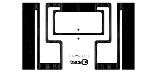 TH-Wing u8 RAIN RFIDタグ 外観・正面図