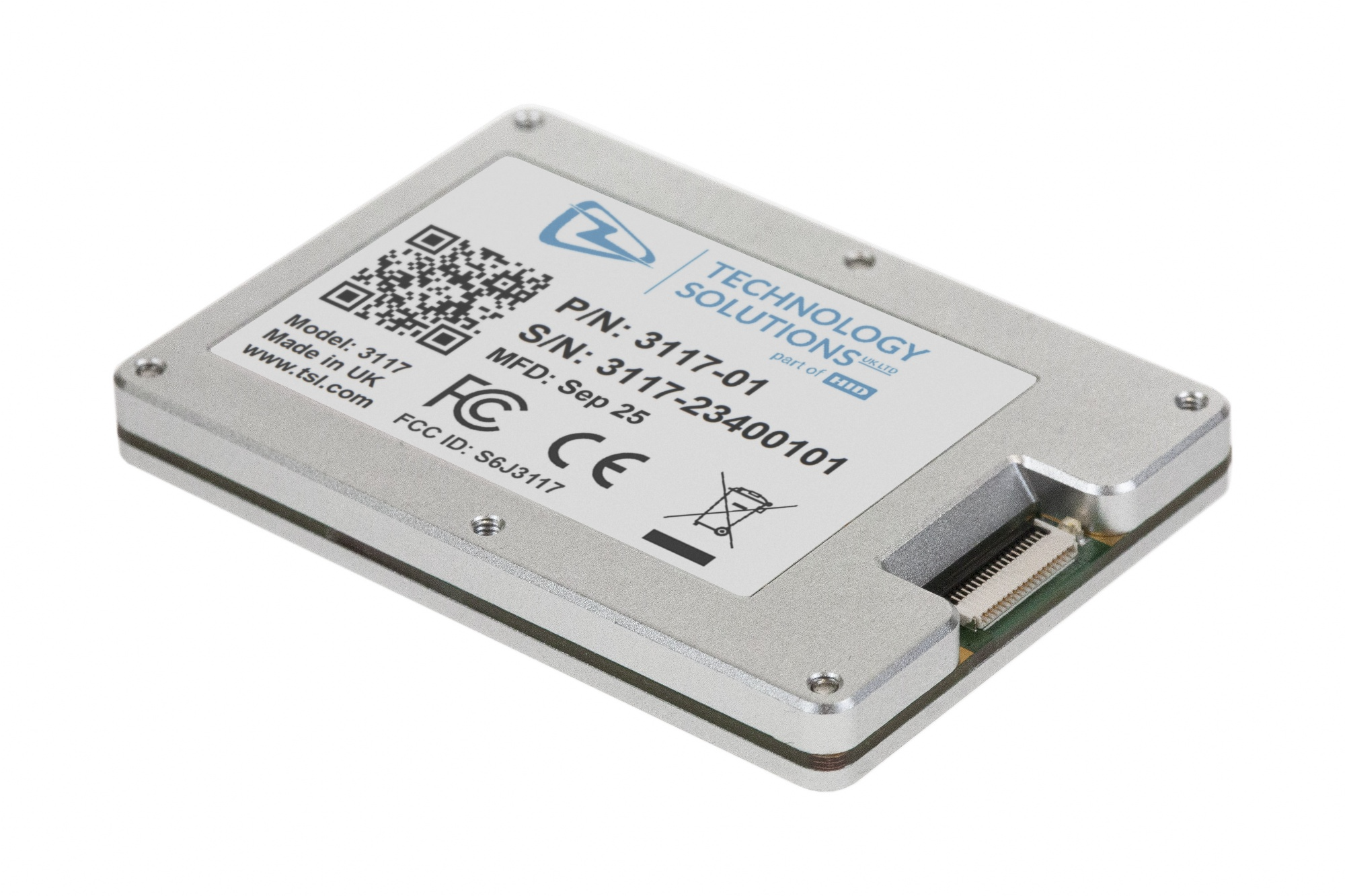 3117 1ポートRFIDモジュール 背面