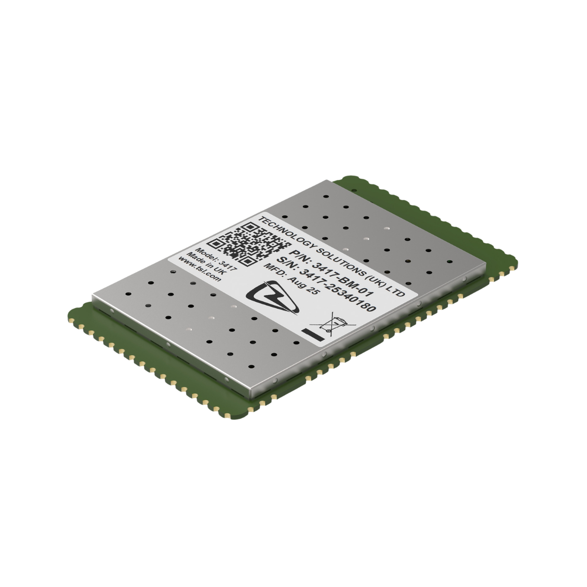 TSL 3417-BM RAIN RFIDモジュール・Impinj E710チップ・Bluetooth 5.0・4ポート