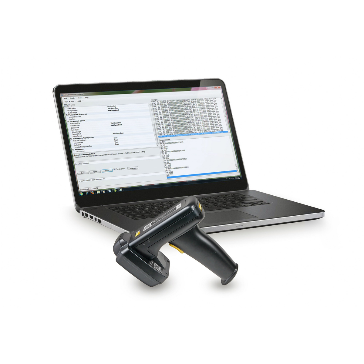 TSL1128 with laptop software - product overview