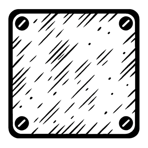 Xerafy Micro Paint Shop メタルバックプレート