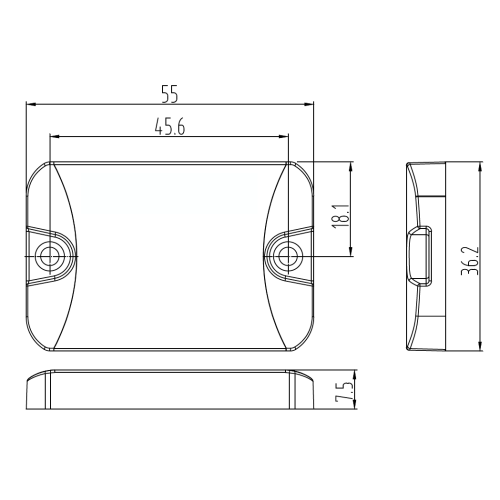 Xerafy Micro Paint Shop 寸法図