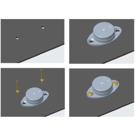 Xerafy Roswell 取付方法イメージ