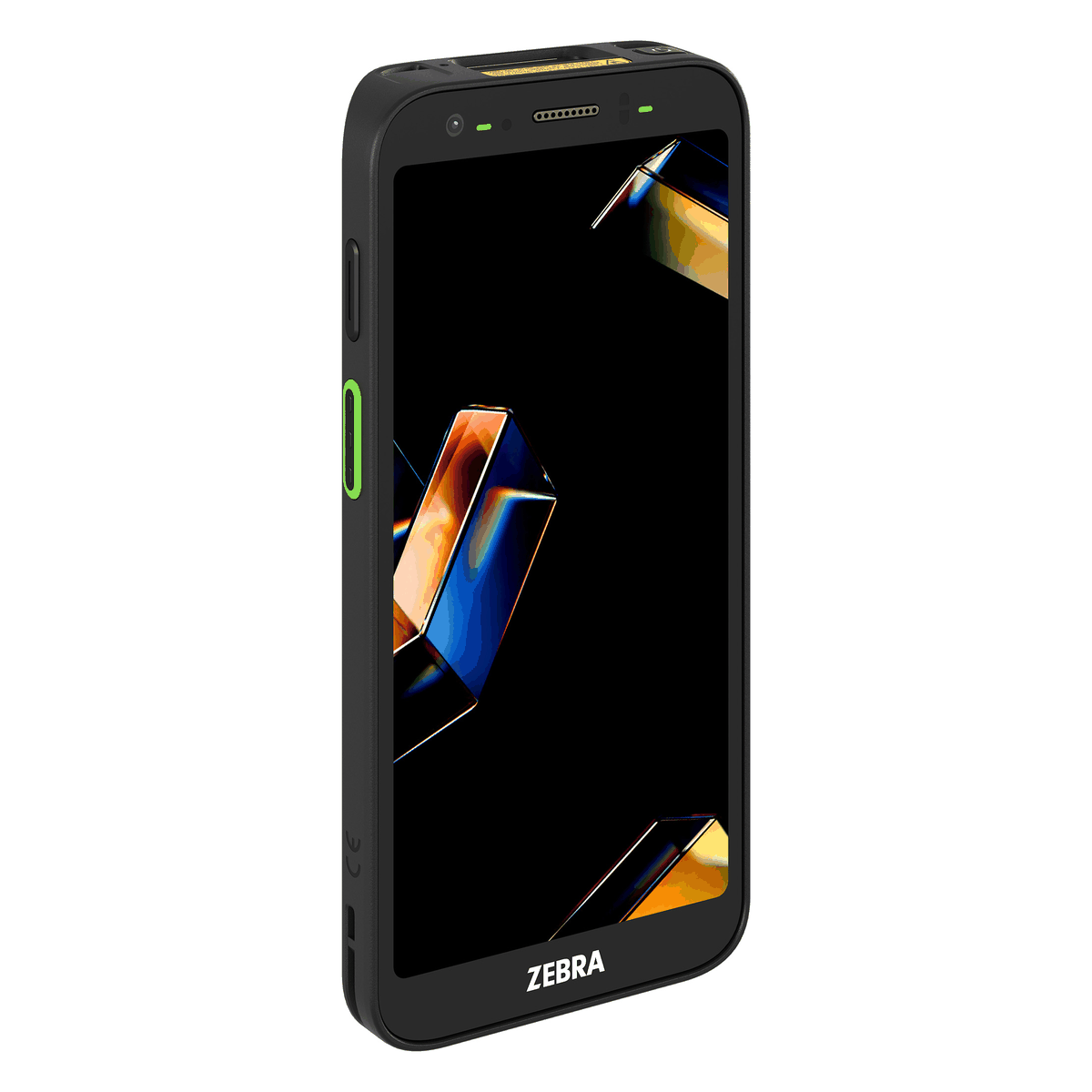 Zebra TC501 モバイルコンピュータ 6インチAMOLED画面の本体を右斜めから見た製品画像