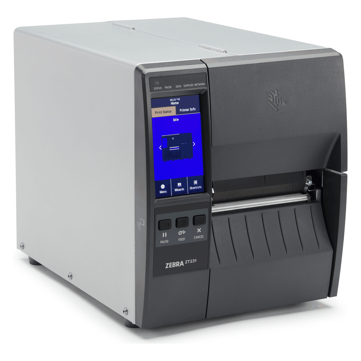 Zebra ZT231 産業用プリンタ 4.3インチカラータッチスクリーン搭載モデル