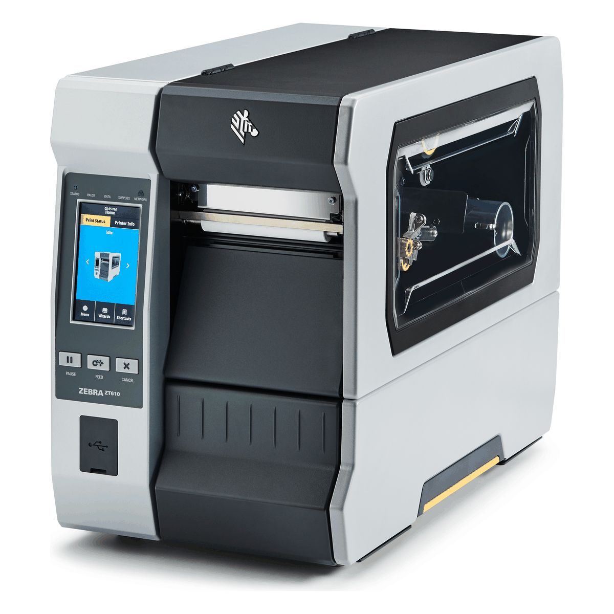 Zebra ZT610 産業用プリンタ 4.3インチフルカラータッチディスプレイ搭載モデル