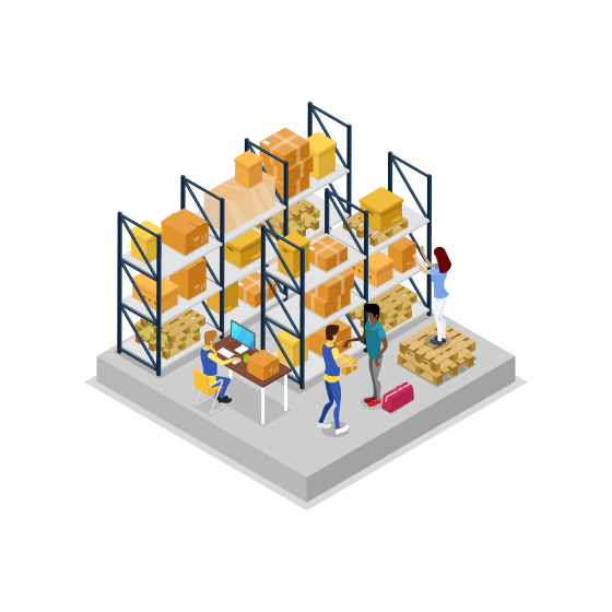 AI搭載自動棚卸システム - リアルタイム在庫追跡